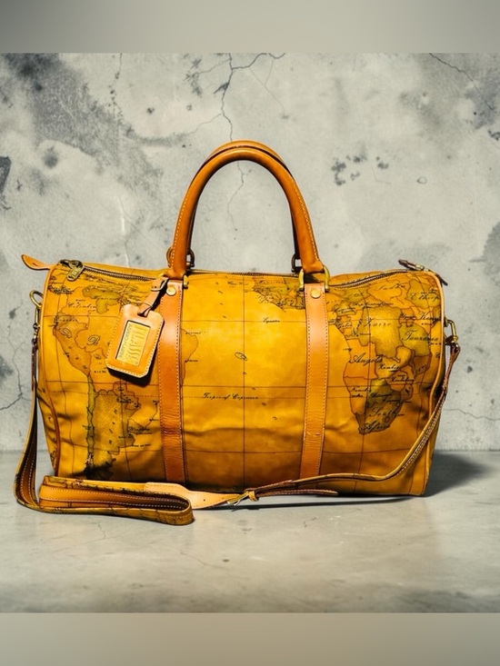 Alviero Martini Handbags - ALVIERO Martini World Map Boston Bag